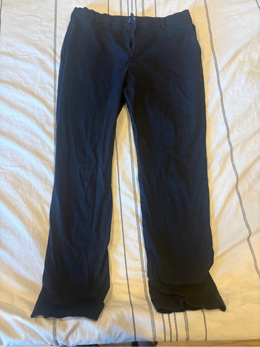 Kenneth Cole Men's Navy Chinos